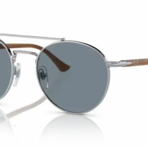 Persol 0PO1011S 518/56 Light blue/Silver Unisex Sunglasses