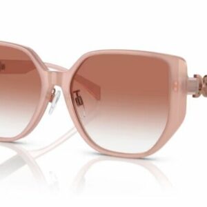 Versace 0VE4449D 5394V0 Opal pink/ Clear Red Gradient Square Women's Sunglasses