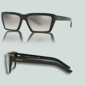 Prada 0PR 04 V-F CONCEPTUAL 1AB5O0 BLACK Sunglasses