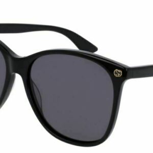 GUCCI GG0024S 001 Black Round Women's  Sunglasses