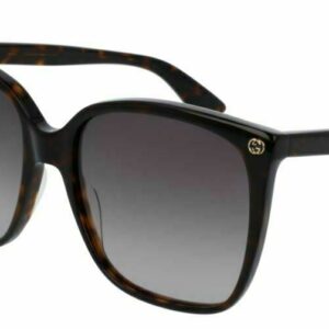 Gucci GG 0022 S 003 Havana Gradient Sunglasses