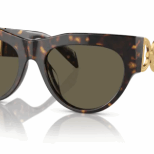 Versace VE4440U 108/3 Havana/ Brown Cat-Eye Women's Sunglasses