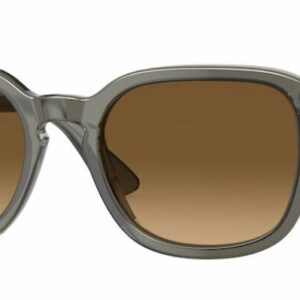 Persol 0PO3305S 1103M2 Grey Taupe Transparent/Brown Polarized Unisex Sunglasses