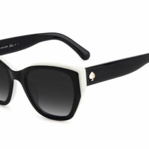 Kate Spade Yolanda/S 0807/90 Black-White/Grey Gradient Women's Sunglasses
