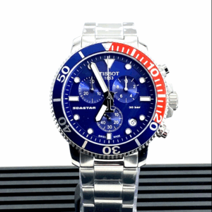 Tissot Seastar 1000 Quartz Chrono Gradient Blue Dial Men Watch T1204171104103
