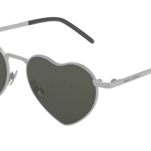 Saint Laurent SL 301 LOULOU 001 Silver Sunglasses