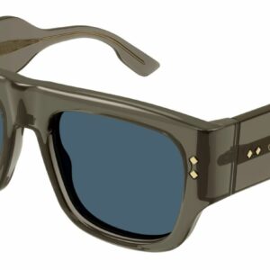 Gucci GG1262S 003 Grey/Blue Narrow flat Men's Sunglasses