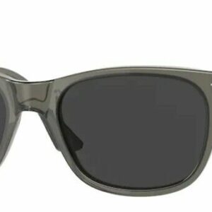 Persol 0PO3291S 110348 Transparent Taupe Grey/ Black Polarized Men's Sunglasses