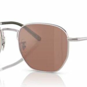 Oliver Peoples 0OV1331S 5036W4 Silver Persimmon Mirror 51mm Men's Sunglasses