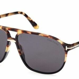 Tom Ford FT1026 Bruce 05A Shiny Black Havana/Brown Men's Sunglasses