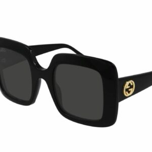Gucci GG0896S 001 Black/Grey Square Women's Sunglasses