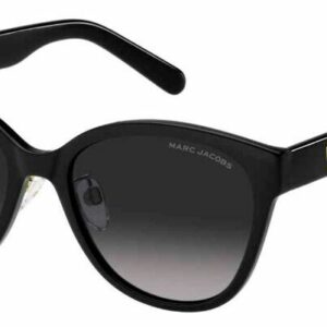 Marc Jacobs MARC-648S 0807/9O Black/Grey Shaded Cat-Eye Women's Sunglasses