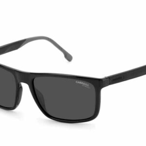 Carrera 8047/S 0807/IR Black/Grey Rectangle Men's Sunglasses