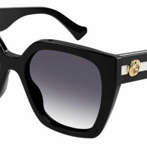 Gucci GG1300S 004 Black/Grey Gradient Oversize Square Women's Sunglasses