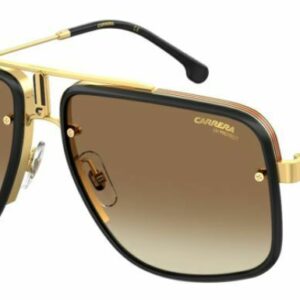 Carrera Glory Ii 0001/86 Yellow Gold/Brown Pilot Men's Sunglasses