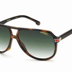 Carrera 1045/S 0086/9K Havana/Green Shaded Full-Rim Unisex Men's Sunglasses