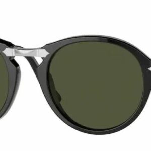 Persol 0PO 3274S 95/31 Black/Green Unisex Sunglasses