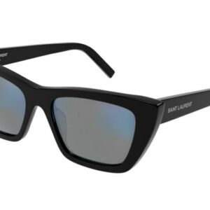Saint Laurent SL 276 MICA 025 Grey/Black Cat Eye Women Sunglasses