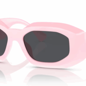 Versace 0VE4425U 544087 Pink/Dark Grey Oval Men's Sunglasses