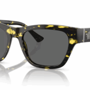 Versace 0VE4457 542887 Havana/Dark grey Square Men's Sunglasses