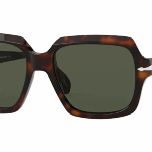 Persol 0PO 0581S 24/31 Havana/Green Unisex Sunglasses