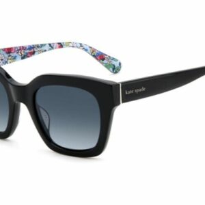 Kate Spade Camryn/S 0807/WJ Black/Grey Polarized Square Women's Sunglasses