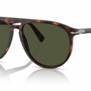 Persol 0PO3311S 24/31 Havana/Green Unisex Sunglasses