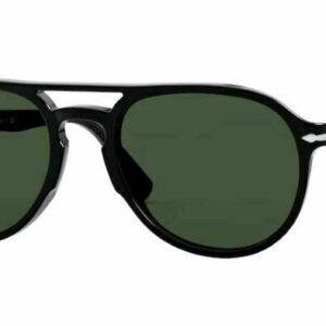 Persol 0PO3235S 95/31 Black/Green Sunglasses