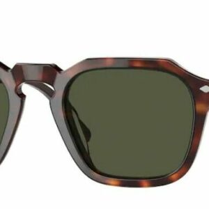 Persol 0PO 3292S 24/31 Havana/Green Unisex Sunglasses
