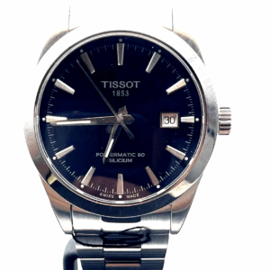 Tissot Gentleman Powermatic 80 Silicium Blue Dial Men's Watch T1274071104100