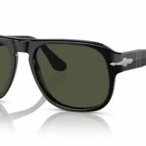 Persol 0PO3310S Jean 95/31 Black/Green Unisex Sunglasses