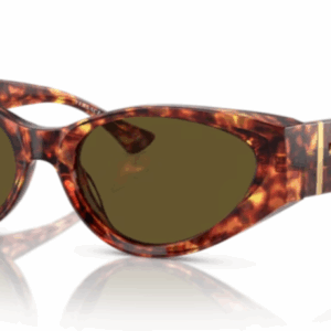 Versace 0VE4454 543773  Havana/Dark Brown Cat-Eye Women's Sunglasses