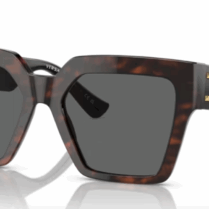 Versace 0VE4458 542987 Havana/Dark Grey Square Women's Sunglasses