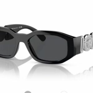 Versace 0VE4361 542287 Black/ Dark grey Square Men's Sunglasses