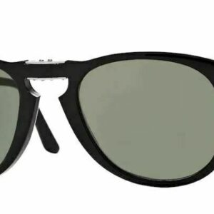 Persol 0PO0714 Folding 95/31 Black/Green Sunglasses