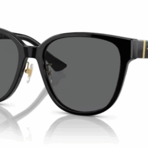 Versace 0VE4460D GB1/87 Black/Dark Grey Square Women's Sunglasses