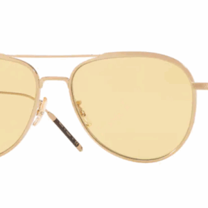 Oliver Peoples 0OV 1276ST TK-3 5311R6 Brushed Gold/Yellow Sunglasses