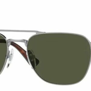 Persol 0PO2494S 513/31 Gunmetal/ Green Men's Sunglasses