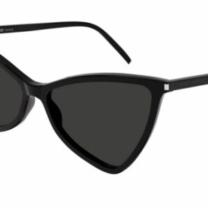 Saint Laurent SL 475 001 Black triangular cat-eye Women Sunglasses