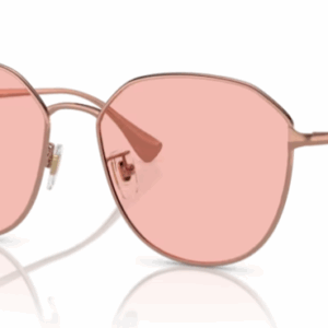 Versace 0VE2259D 1412/5 Rose Gold/ Light Pink Women's Sunglasses