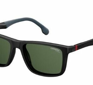 Carrera 4009/CS 0807/UC Black/Green Polarized Rectangle Men's Sunglasses