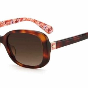 Kate Spade Dionna/S 0086/HA Havana/Brown Gradient Rectangular Women's Sunglasses