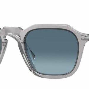 Persol 0PO3292S 309/Q8 Transparent Grey/Azure Blue Gradient Unisex Sunglasses