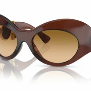 Versace 0VE4462 54462L Brown/ Yellow Gradient Wide Cat Eye Women's Sunglasses