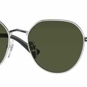 Persol 0PO 2486S 111331 Silver Black/Green Unisex Sunglasses