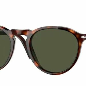 Persol 0PO3286S 24/31 Havana/ Green Unisex Sunglasses