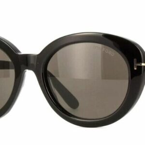 Tom Ford FT 1009 Lily-02 01A Shiny Black/Smoke Women's Sunglasses