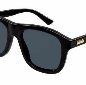 Gucci GG1316S 001 Black/Grey Soft Square Men's Sunglasses