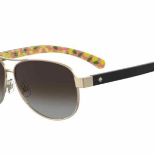 Kate Spade Dalia2/P/S 0AU2/LA Red Gold/Brown Gradient Teardrop Women Sunglasses