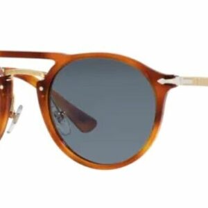 Persol 0PO3264S 96/56 Terra di siena/Light blue Unisex Sunglasses